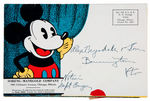 MICKEY MOUSE SORENG-MANEGOLD COMPANY RETAILERS SALES BROCHURE.