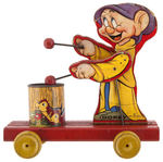 "DOPEY" RARE FISHER PRICE PULL TOY.