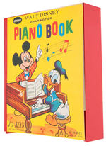 "WALT DISNEY CHARACTER PIANO BOOK" BOXED SET.