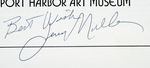 “THE MOVING IMAGE” ART EXHIBIT CATALOG WITH FOUR AUTOGRAPHS.