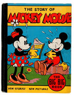 "THE STORY OF MICKEY MOUSE" FIRST & SECOND COVER VERSIONS BBB PAIR.