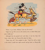 MICKEY MOUSE & DONALD DUCK WHITMAN PICTURE STORY BOOK PAIR.