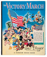 "WALT DISNEY THE VICTORY MARCH - THE MYSTERY OF THE TREASURE CHEST" HARDCOVER.
