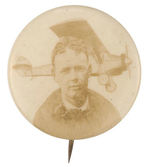 RARE LINDY WITH PLANE PHOTO BUTTON.