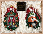 "THE NIGHTMARE BEFORE CHRISTMAS" LIMITED EDITON SETS OF ORNAMENTS.