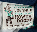 "HOWDY DOODY" CHILD'S WESTERN SHIRT.