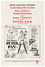 "PETER PAN" LARGE & ELABORATE PRESS BOOK.