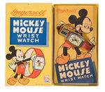 "MICKEY MOUSE" BOXED WRIST WATCH.