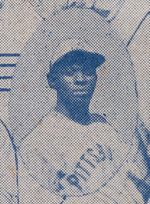 PITTSBURGH CRAWFORDS PORTION OF 1935 NEGRO LEAGUE BROADSIDE BECKETT ENCAPSULATED.
