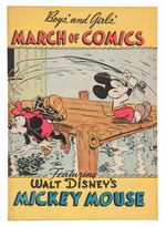 "MARCH OF COMICS" #60 COMIC BOOK FEATURING MICKEY MOUSE.