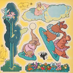 RARE "FANTASIA CUT-OUT BOOK" WITH POLITICALLY INCORRECT CHARACTER "SUNFLOWER."