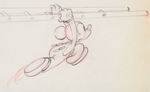 CLOCK CLEANER’S PRODUCTION DRAWING WITH MICKEY MOUSE.