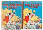 "MICKEY MOUSE PRESENTS WALT DISNEY'S THE GOLDEN TOUCH" HARDCOVER WITH DUSTJACKET.