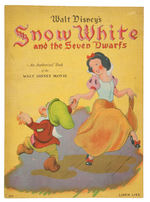 SNOW WHITE AND THE SEVEN DWARFS LINEN-LIKE BOOK TRIO.