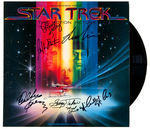 "STAR TREK: THE MOTION PICTURE" CAST-SIGNED SOUNDTRACK ALBUM.