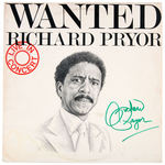 RICHARD PRYOR SIGNED "WANTED: LIVE IN CONCERT" DOUBLE ALBUM.