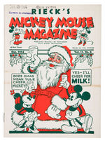 MICKEY MOUSE DAIRY PROMOTION MAGAZINE VOL. 2, NO. 2.