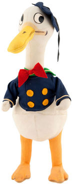 DONALD DUCK CHOICE CONDITION LARGE KNICKERBOCKER DOLL.