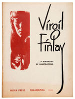VIRGIL FINLAY/LEE BROWN COYE ILLUSTRATION PORTFOLIOS.