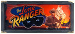 THE LONE RANGER" SLOT MACHINE GLASS IN LIGHT-UP DISPLAY.