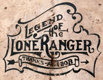 "LEGEND OF THE LONE RANGER" PRESENTATION STEER SKULL.