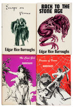 EDGAR RICE BURROUGHS “ERBDOM” FANZINE LOT (8)/ CANAVERAL PRESS BOOKS W/DUST WRAPPERS (10).