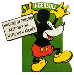 MICKEY MOUSE "INGERSOLL" RARE COUNTERTOP STANDEE.