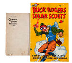 "BUCK ROGERS SOLAR SCOUTS" REPELLER RAY RING PLUS 1936 MANUAL & MAILER.