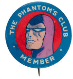DISTINCT COLOR VARIETY OF "THE PHANTOM'S CLUB MEMBER" AUSTRALIAN BUTTON.