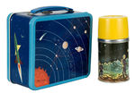 "TOM CORBETT SPACE CADET" METAL LUNCHBOX WITH THERMOS.