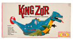 "KING ZOR THE DINOSAUR GAME."