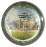 “HOME OF FRANKLIN DELANO ROOSEVELT/HYDE PARK, N.Y.” PAPERWEIGHT.