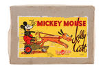 "THE MICKEY MOUSE JOLLY CART" BOXED CELLULOID WIND-UP.