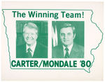 CARTER 1976-1980 POSTER COLLECTION.