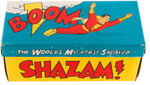 CAPTAIN MARVEL BOXED "SHAZAM!" SNEAKERS.