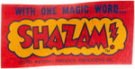 CAPTAIN MARVEL BOXED "SHAZAM!" SNEAKERS.