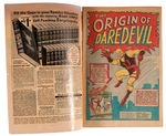 "DAREDEVIL" FIRST ISSUE COMIC BOOK.