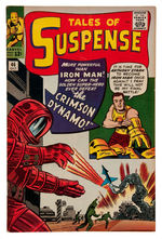 "TALES OF SUSPENSE" FEATURING IRON MAN ISSUES #45-50 LOT OF SIX.