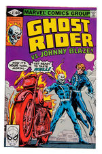 "GHOST RIDER" EXTENSIVE COMIC LOT OF 42.