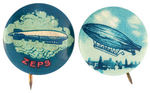 PAIR OF AIRSHIP BUTTONS FROM CPB.