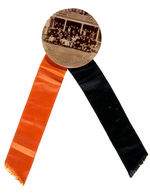 PRINCETON EARLY FOOTBALL TEAM BUTTON SHOWING 47 MEN FROM CPB.