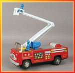 "SIREN FIRE ENGINE" BATTERY OPERATED TOY.