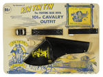 "RIN TIN TIN/THE FIGHTING BLUE DEVIL 101ST CAVALRY OUTFIT" ON ORIGINAL CARD.