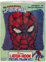 SPIDER-MAN BOXED MODEL & LATCH-HOOK KIT TRIO.
