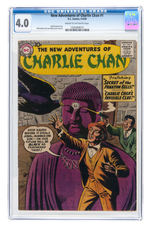 "THE NEW ADVENTURES OF CHARLIE CHAN" #1 MAY-JUNE 1958 CGC 4.0 VG.