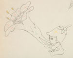 WATER BABIES SILLY SYMPHONY CONCEPT ART MATCHED PAIR.