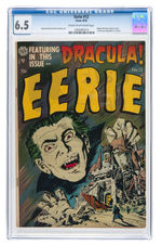 "EERIE" #12 AUGUST 1953 CGC 6.5 FINE+ (DRACULA).