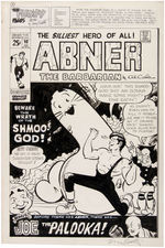 "ABNER THE BARBARIAN - PHONY PAGES" ORIGINAL PARODY ART.