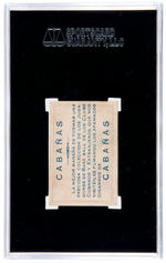 1909 CABANAS OWEN BUSH SGC 30 GOOD 2 (RICHARD MERKIN COLLECTION).