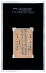 1909 CABANAS MATTY MCINTYRE SGC 20 FAIR 1.5 (RICHARD MERKIN COLLECTION).